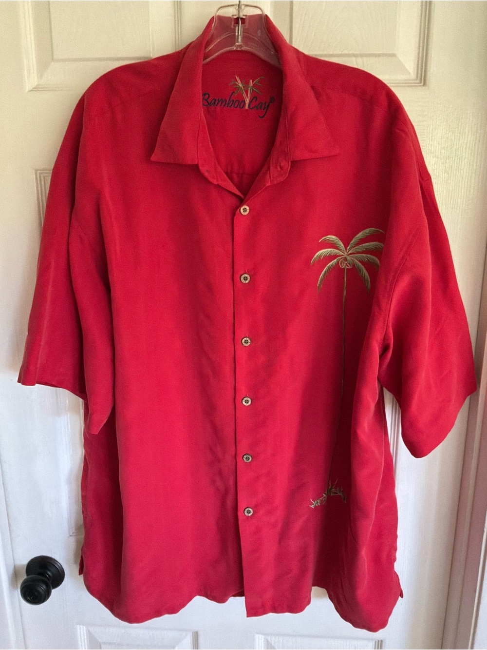 BAMBOO CAY..embroidered shirt